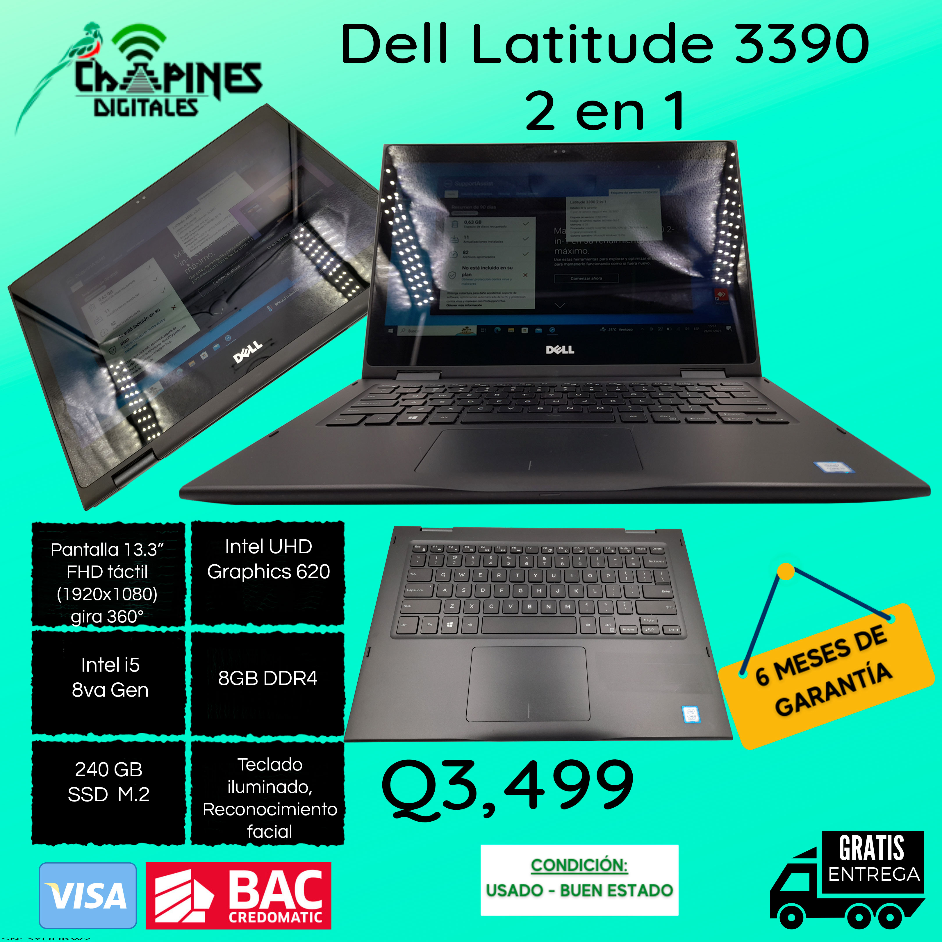 Dell-Latitude-3390-3YDDKW2-REDES