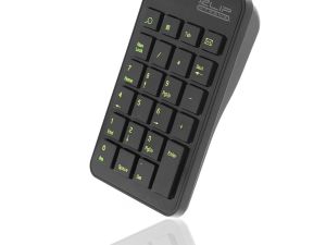 Teclado Numérico Inalámbrico Klip Xtreme Zypher USB Negro