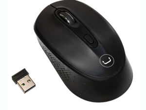 Mouse Inalámbrico Unno Tekno Countour 1600DPI Negro