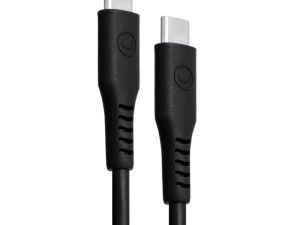Cable USB-C a USB-C Unno Tekno CB4073BK 1.5 Metros Negro