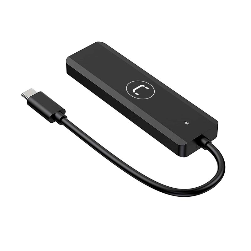 Hub Unno Tekno 4 Puertos HB1012BK USB-C 3.0 Negro
